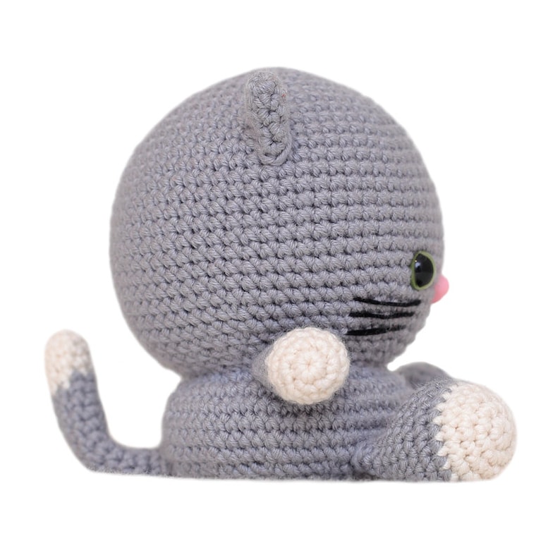 Fat Face Cat Amigurumi Pattern - Etsy