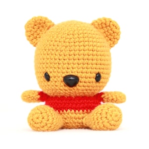 Fat Face Bear Amigurumi Pattern image 1