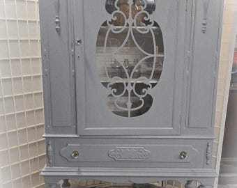 Antique Painted Cabinet