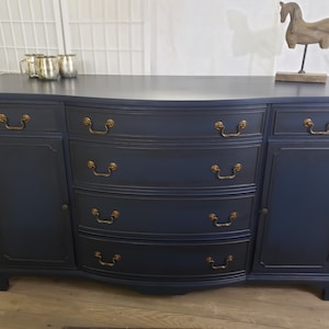 Rustic Blue Buffet- example only