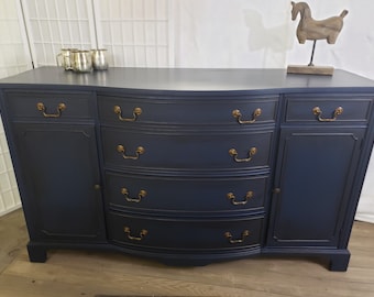 Rustic Blue Buffet- example only