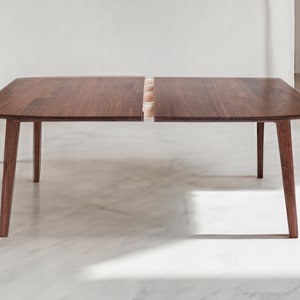 Modern Extendable Dining Table, 1 Currently in Stock-1.3.24