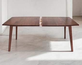 Modern Extendable Dining Table, 1 Currently in Stock-1.3.24