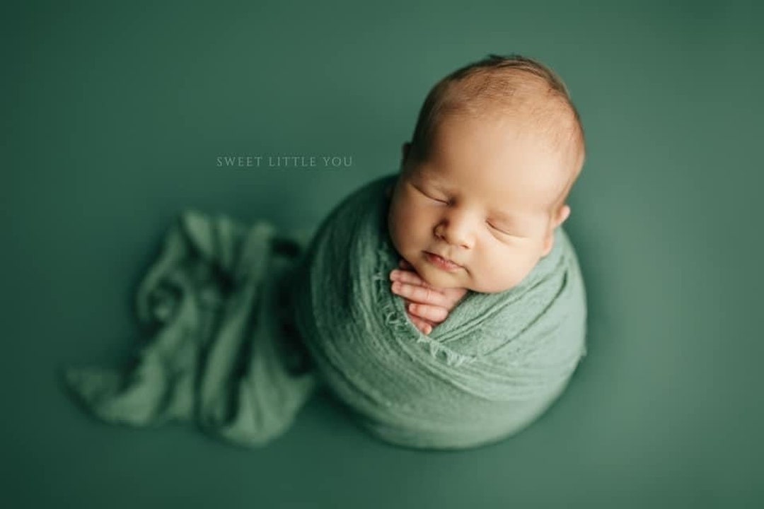 Jade Cheesecloth Wrap, Newborn Cheesecloth Wrap, Jade Wrap Etsy