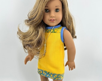 18T Sweet and Sassy - Dress and Sandals for 18" dolls like American Girl (R) Evette, Maritza, Courtney, Joss, Lea & Grace