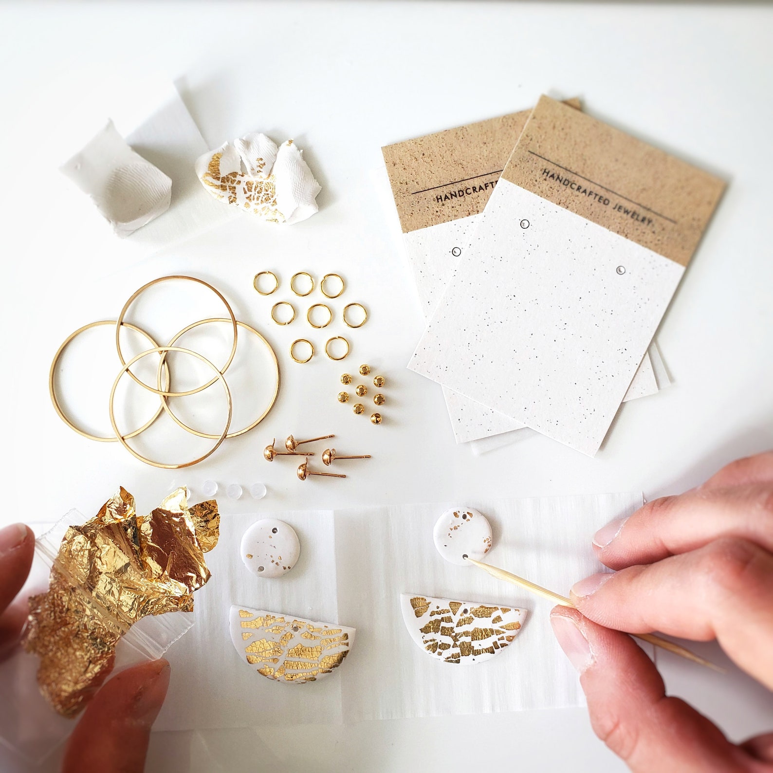 DIY Polymer Clay Earring Kit Add on Pro Pack Earring Making Etsy