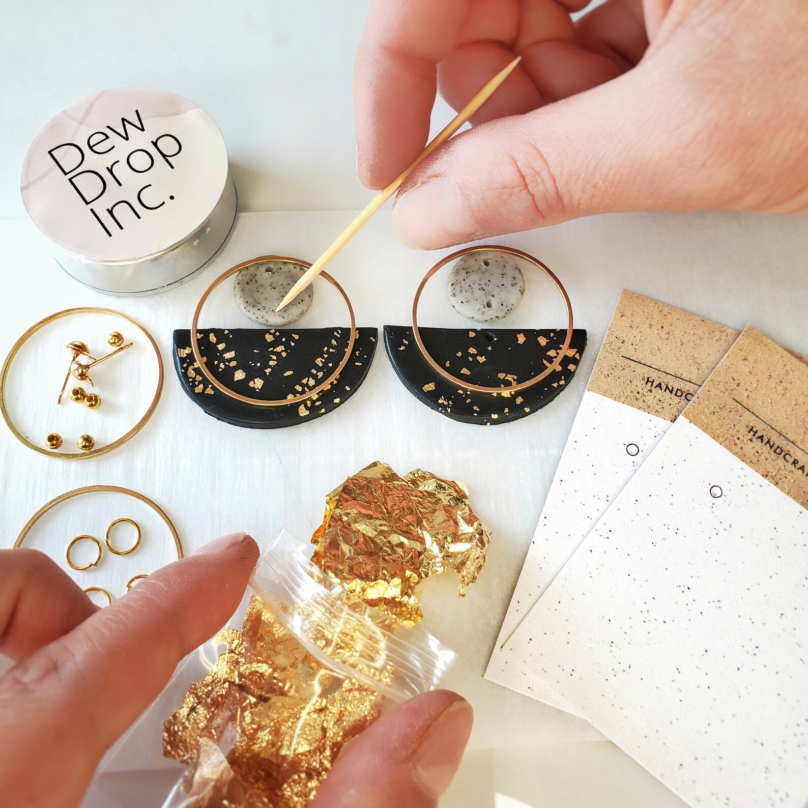 DIY Polymer Clay Earring Kit Add on Pro Pack Earring Making Etsy