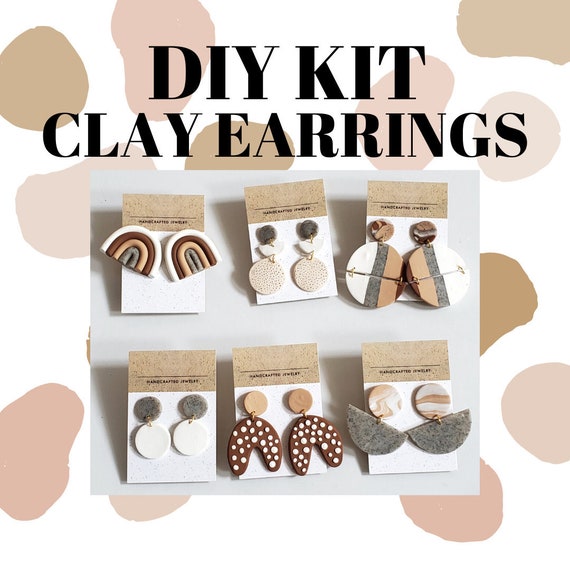 DIY Polymer Clay Jewelry, Online class & kit