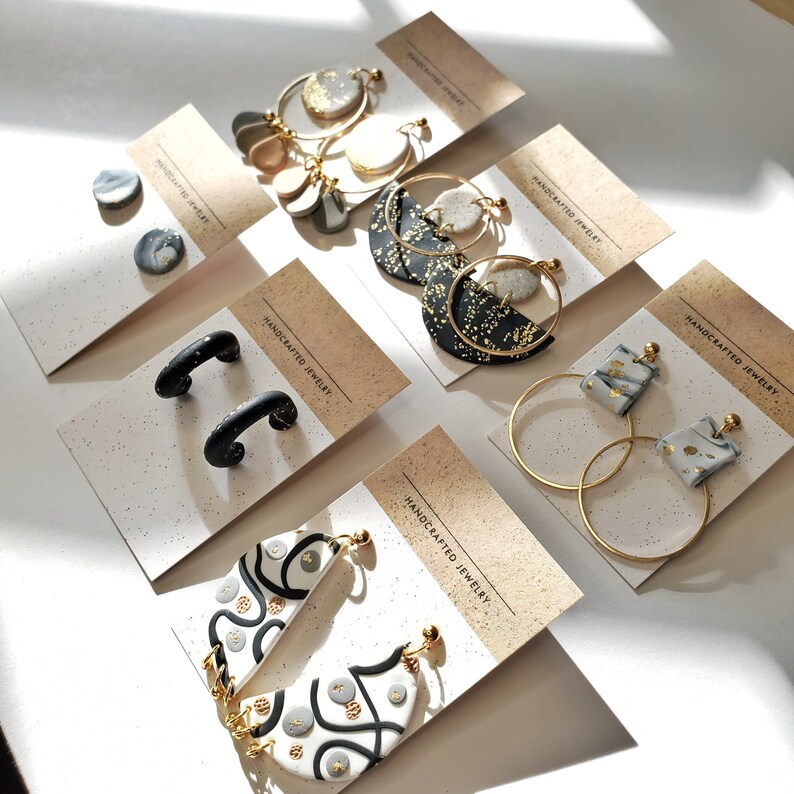 DIY Polymer Clay Earring Kit Add on Pro Pack Earring Making Etsy Canada