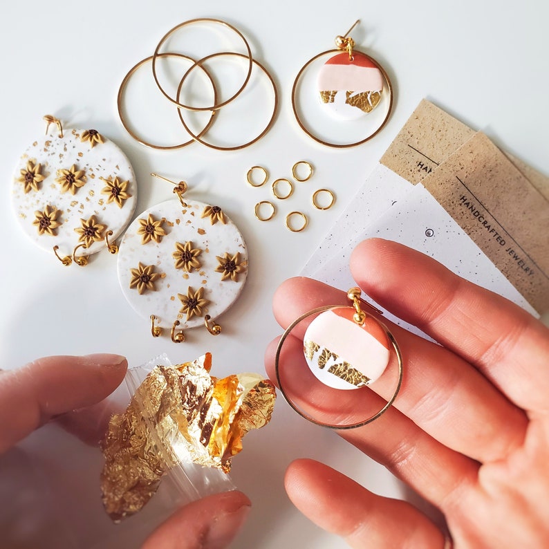 DIY Polymer Clay Earring Kit Add on Pro Pack Earring Making Etsy