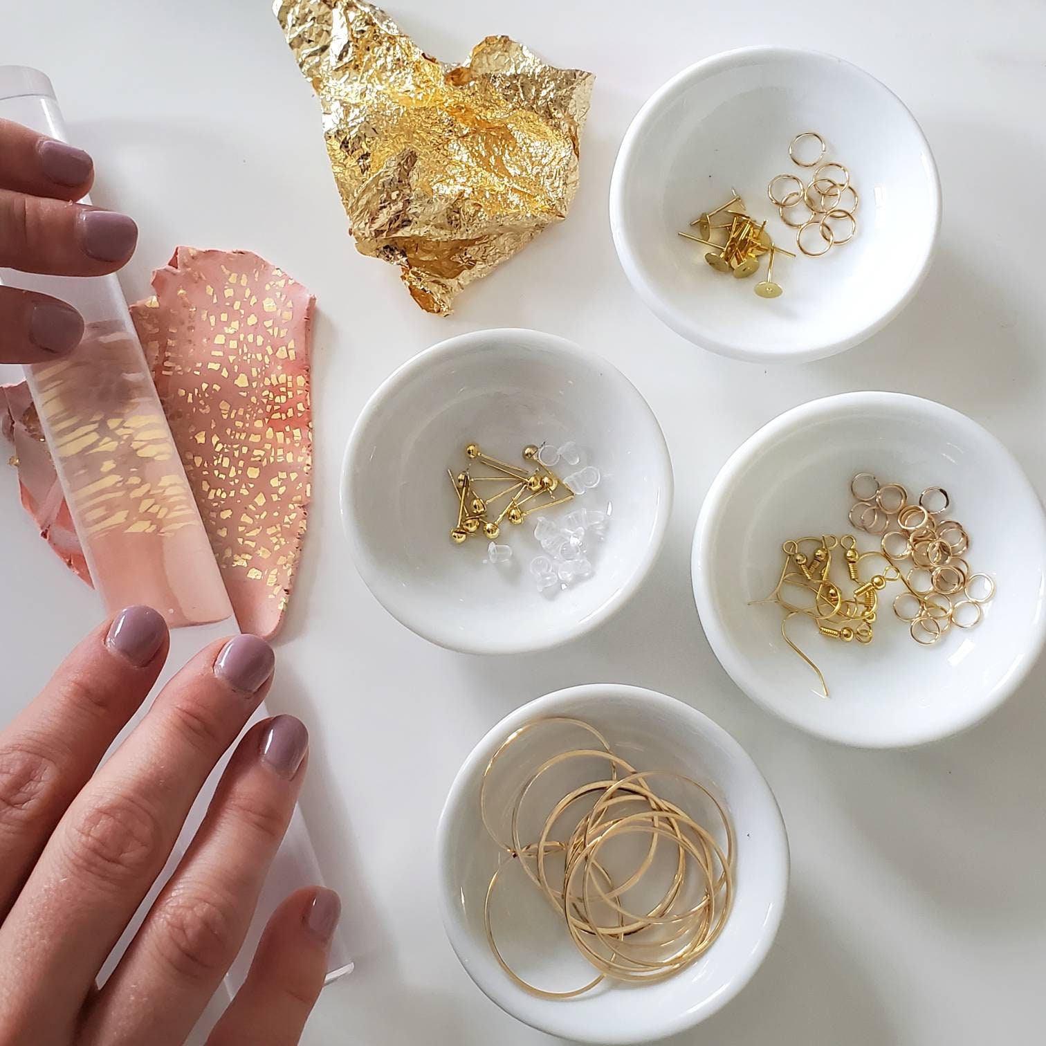 Earring Supplies 110 Piece Set Jewelry Making Supplies Etsy