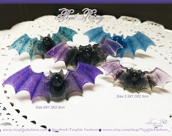 Chubby Bat Ring/Hairpin - Halloween/Gothic Lolita/Goth/Punk styles
