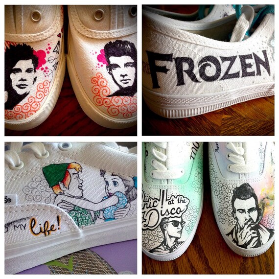 custom shoes sharpie