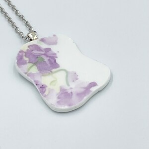Broken China Heart Necklace