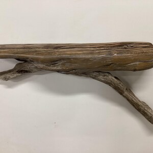 Thick Driftwood shelf