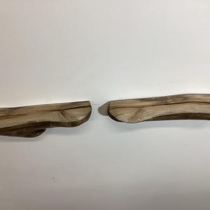 Bookend Driftwood Shelves