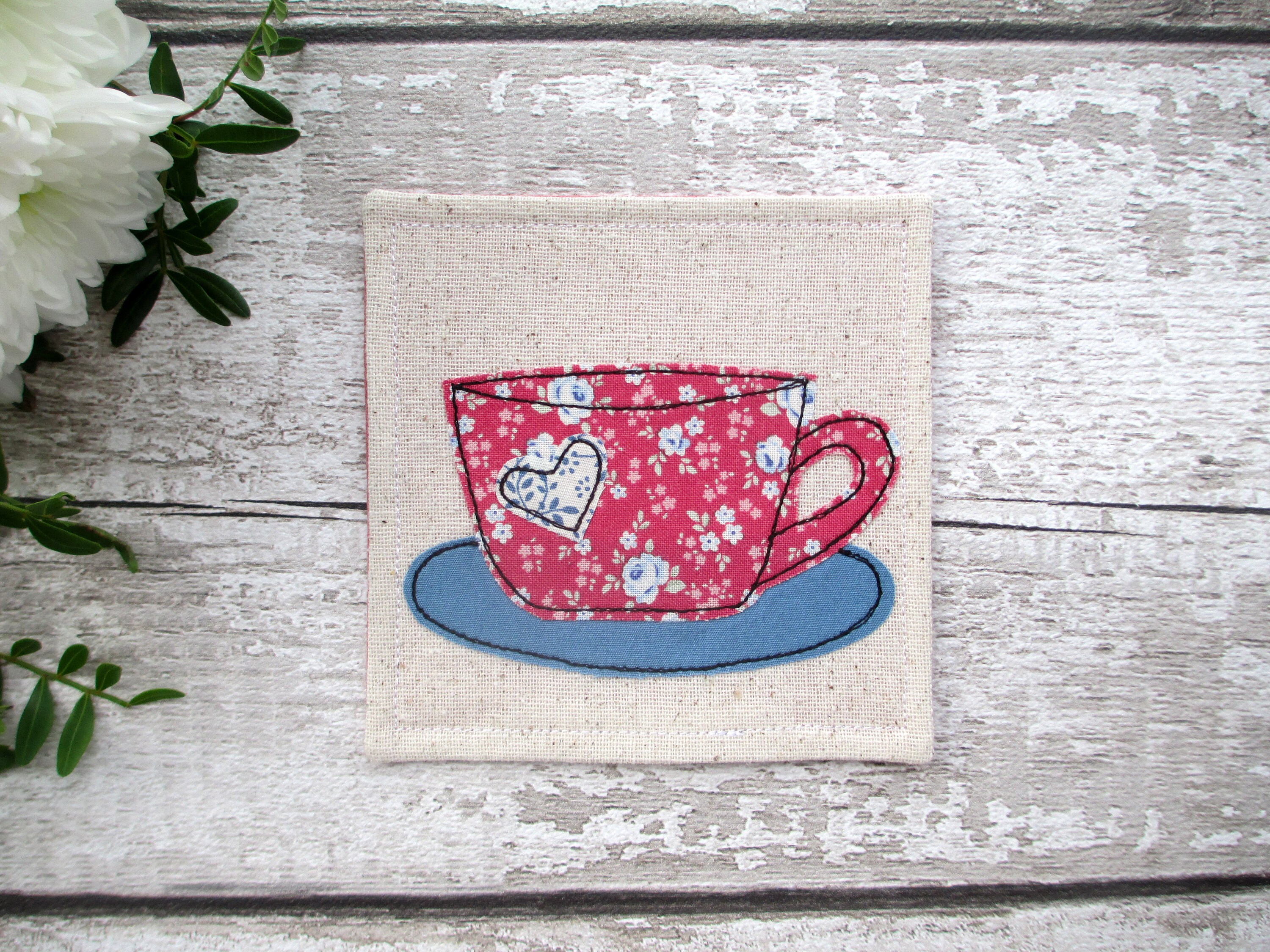 Tea Cup Coaster Retirement Gift For A Coffee Lover Etsy