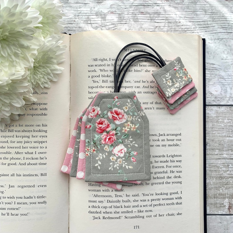 Tea Bag Bookmark Tea Gift for Her Book Lover Gifts Etsy