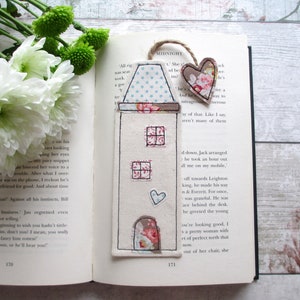 Tall House Bookmark Bookmarks for Book Lovers Fabric - Etsy