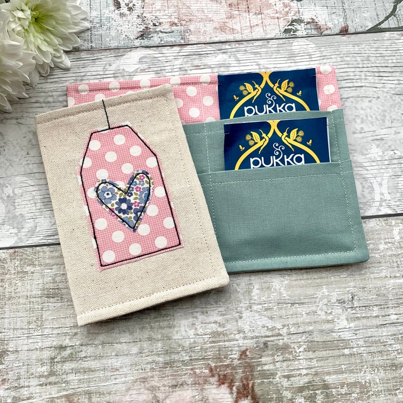 Tea Bag Wallet Travel Tea Bag Holder Birthday Tea Gift for Etsy UK