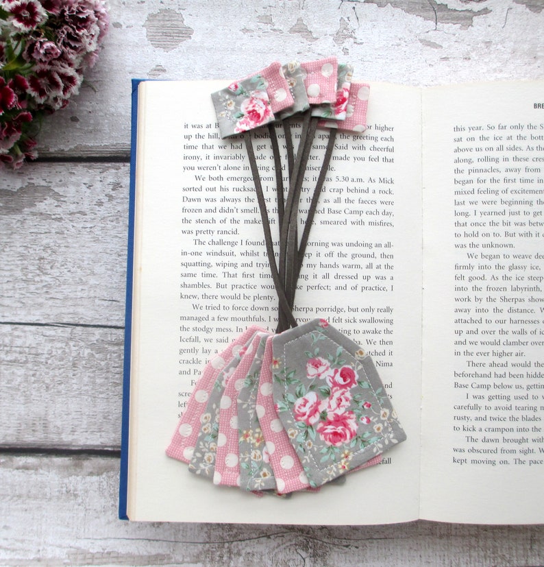 Tea bag bookmark tea gift for her book lover gifts image 8