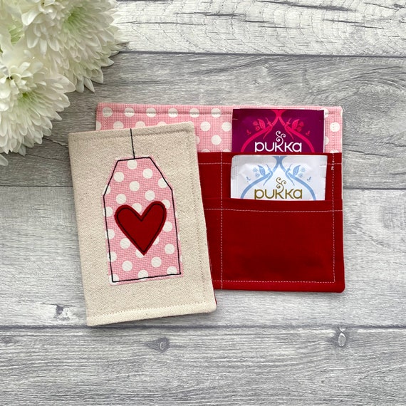 Tea Bag Wallet Travel Tea Bag Holder Tea Birthday Gift for Etsy UK