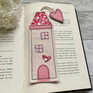 Tall House Bookmark, Book Gift for Her, Bookworm Gifts, Quirky Bookmark ...