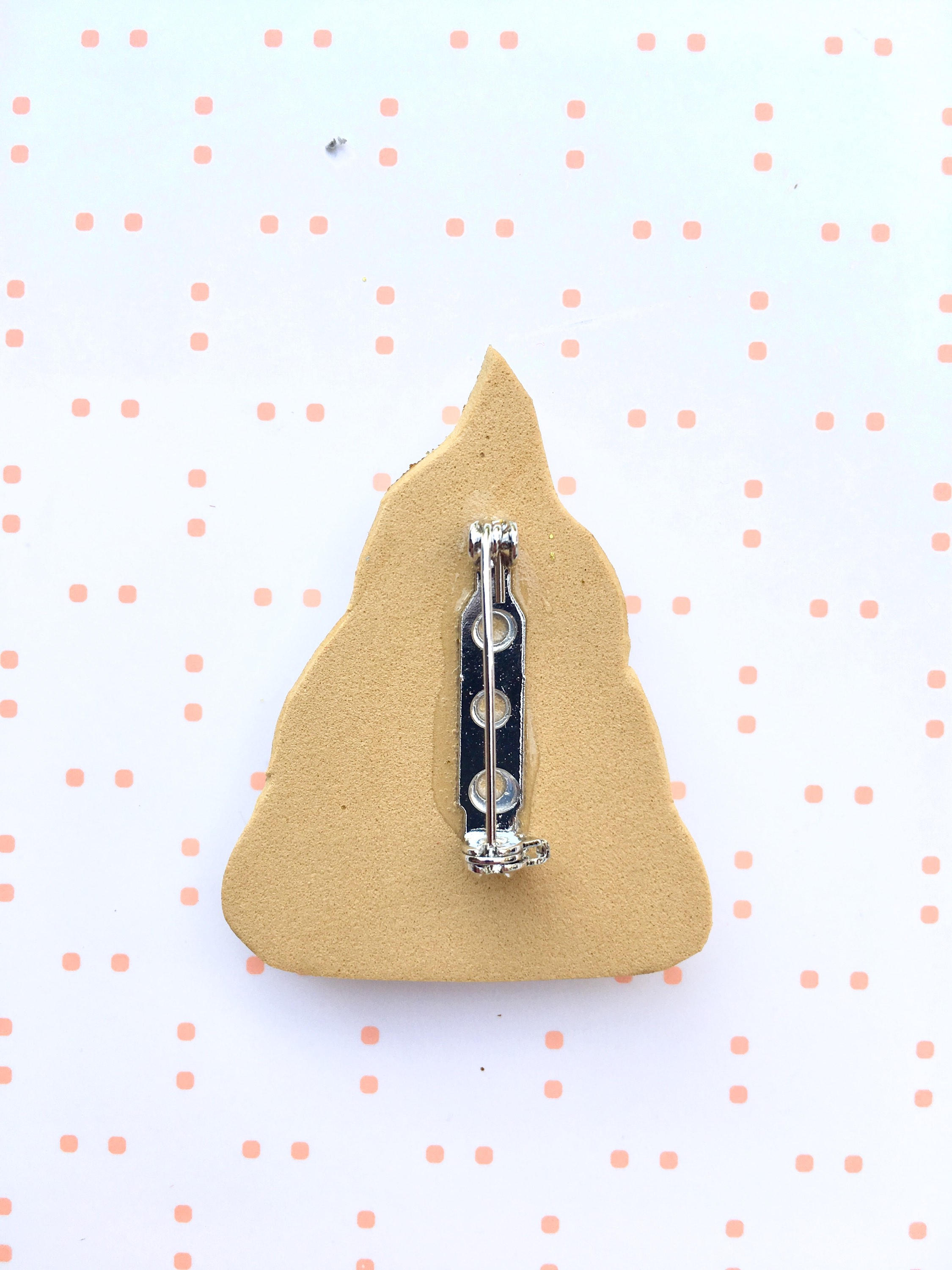 Poo Emoji Brooch Poop Brooch Emoji Brooch Cool Brooch Cool Gift Gift