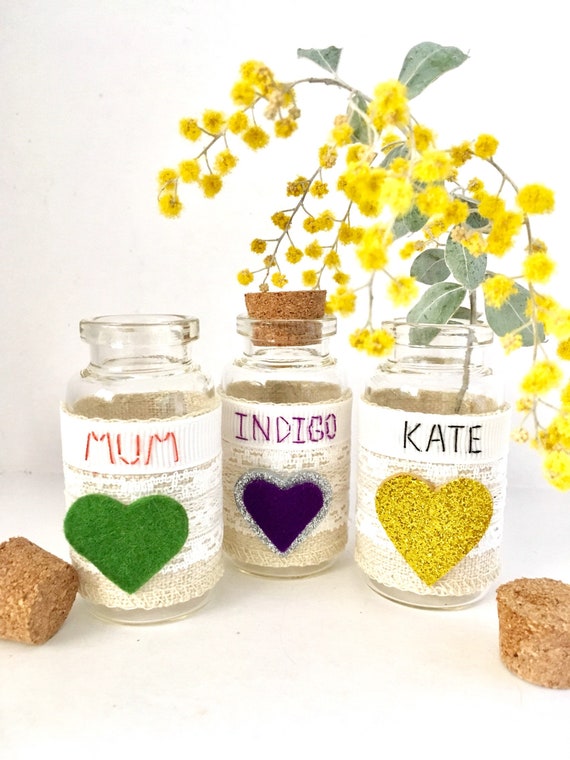 Custom Gift Mini Vase Small Vase Valentine Gift Home Etsy