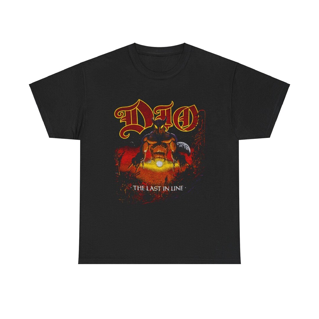 Dio 'the Last in Line' T-shirt: Vintage 80s Metal Style - Etsy
