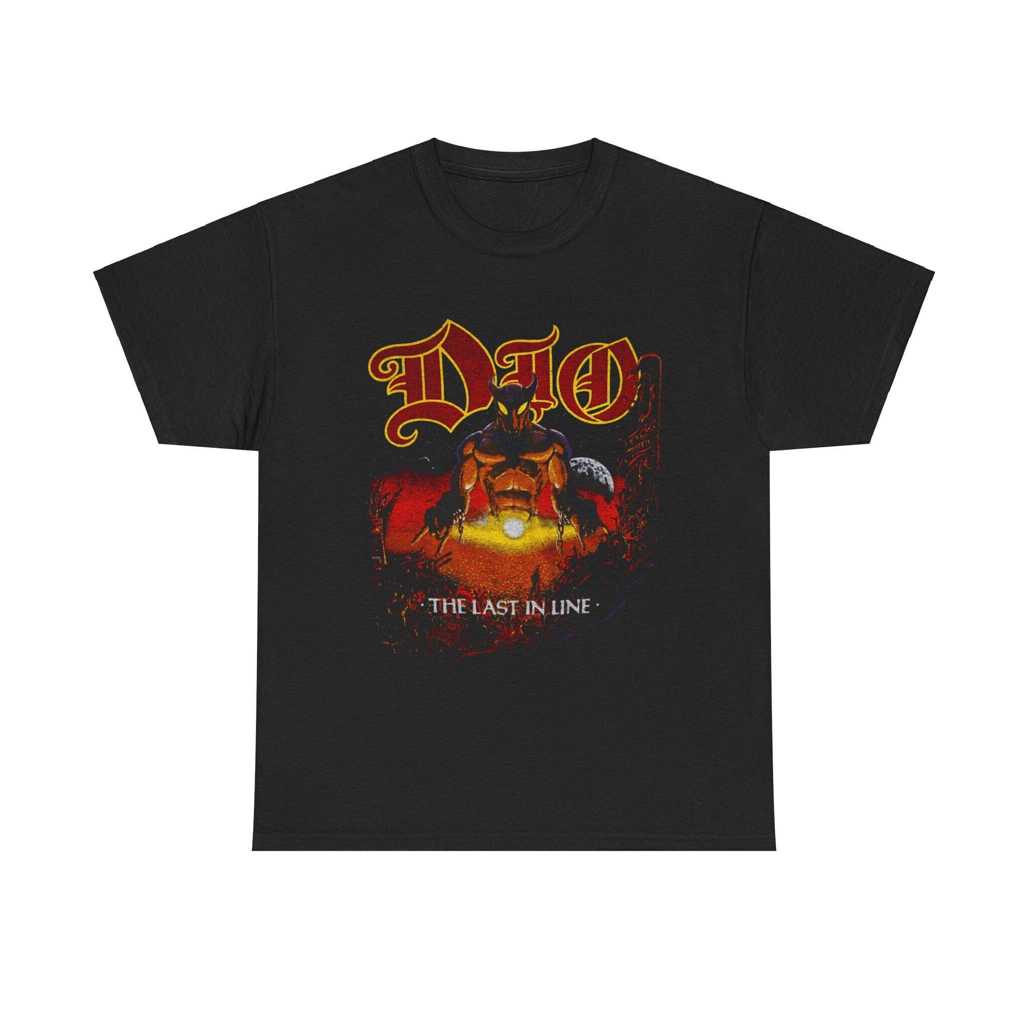 Dio 'the Last in Line' T-shirt: Vintage 80s Metal Style - Etsy