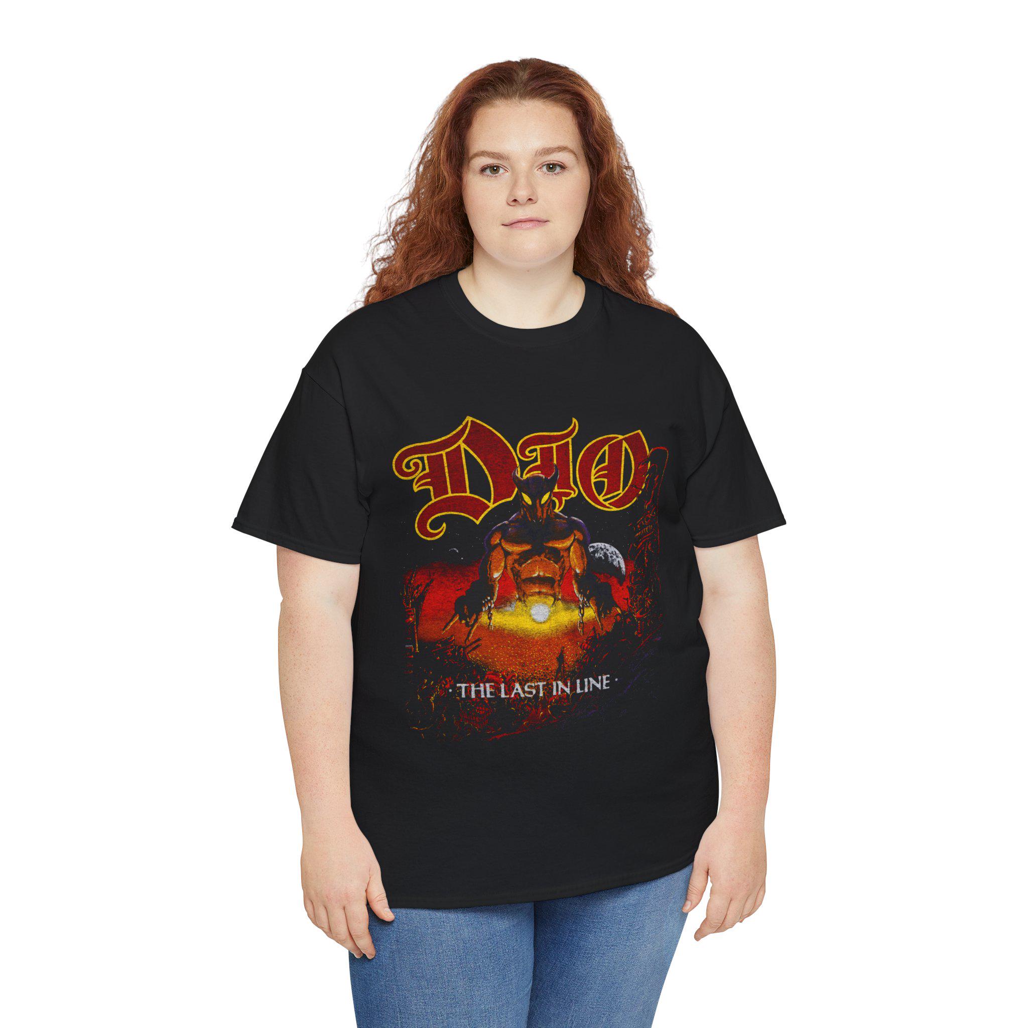 Dio 'the Last in Line' T-shirt: Vintage 80s Metal Style - Etsy