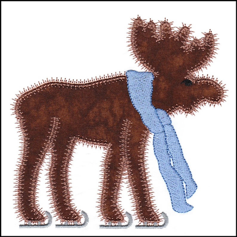 AccuQuilt Northwoods Medley applique embroidery design set. Etsy