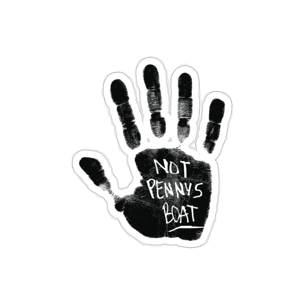 Not Penny's Boat LOST Sticker | Etsy UK