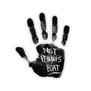 Not Penny's Boat LOST Sticker