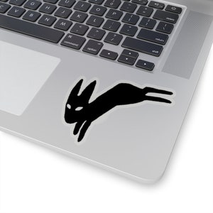 Black Rabbit Of Inlé Watership Down Sticker