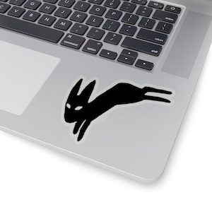 Black Rabbit Of Inlé Watership Down Sticker