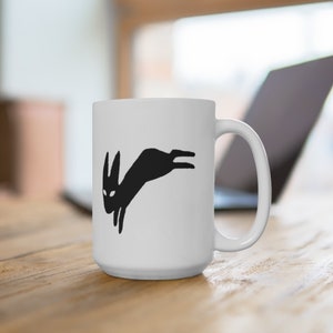Coniglio nero di Inlé Watership Down tazza in ceramica 15oz