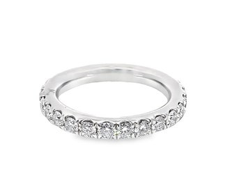 1.27 ct. w. Diamond Eternity Band in Platinum Pave-Setting