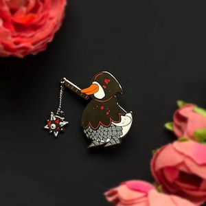 HEADACHE executioner Duck - Hard Enamel Pin