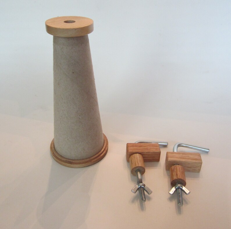 Manual Wooden Bobbin Winder Handmade Single Ended Ashford Etsy