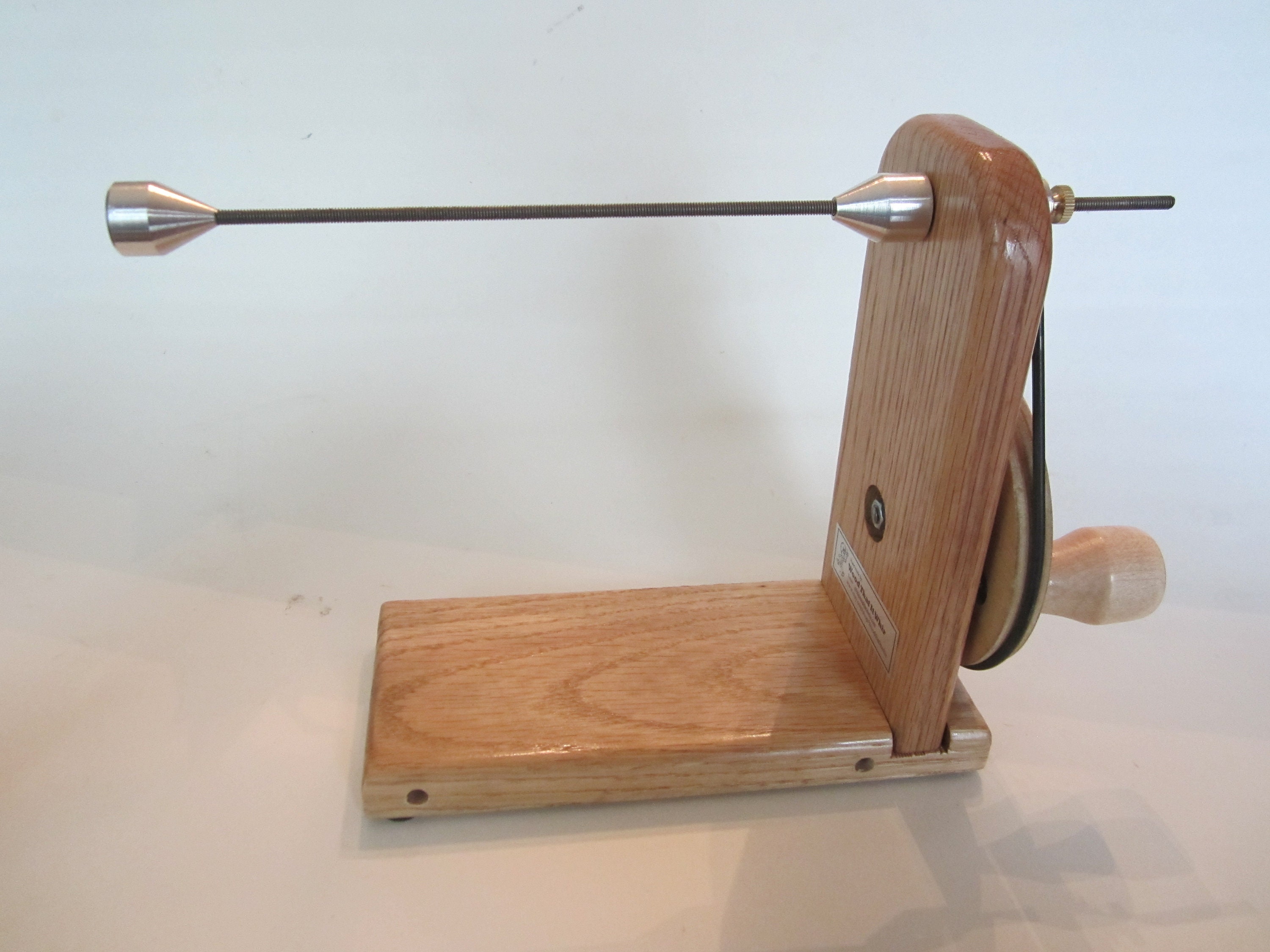 wooden bobbin winder — Weaver House
