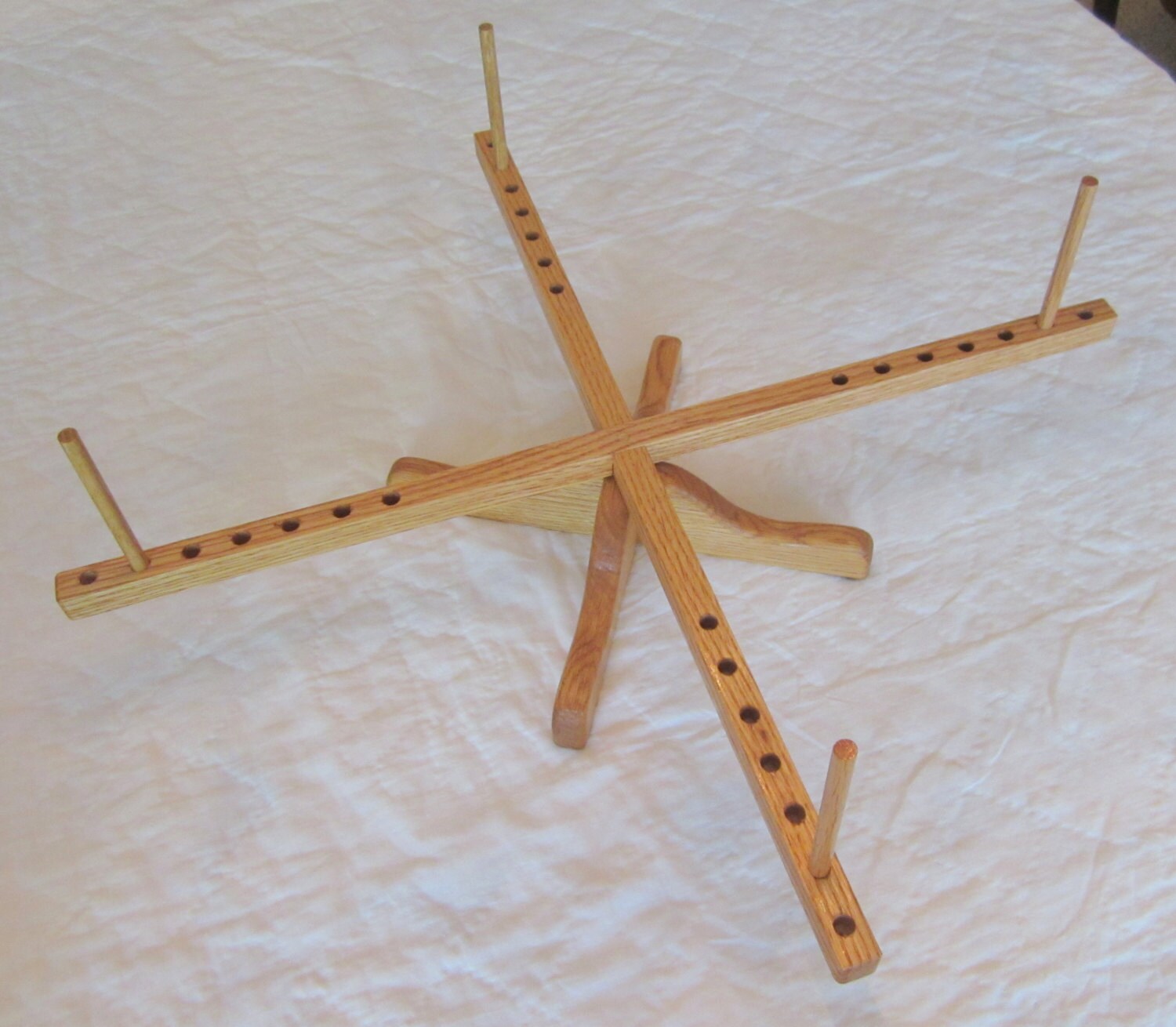 Tabletop Amish Style Wooden Yarn Swift Handmade Yarn Swift by Etsy