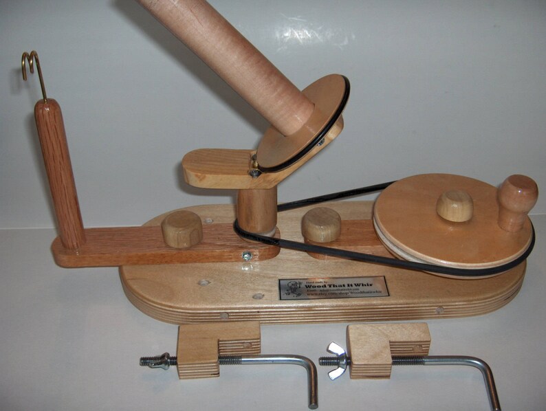 Yarn Ball Winder by Wood That It Whir Handmade Yarn Ball Etsy