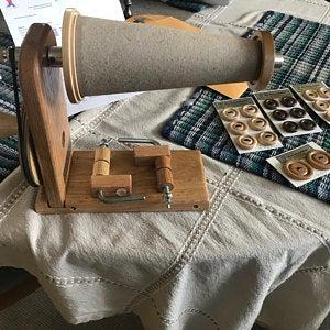 手作りの無垢材ボビンワインダー - 織り用の両端糸巻きツール - Etsy 日本