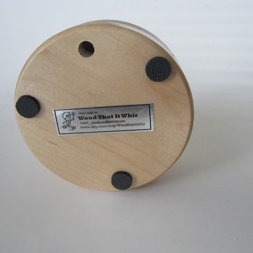 Maple Yarn Buddy, Yarn Lazy Susan, Yarn Holder, Yarn Spinner, Yarn