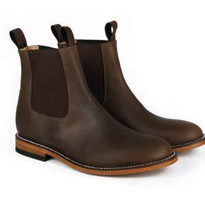 Chelsea Boot Damen Kaffee Bild 2