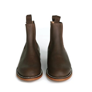 Bota Chelsea Mujer Cafe imagen 4