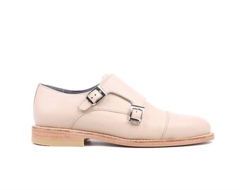 Women's Captoe Monkstrap (Nude)