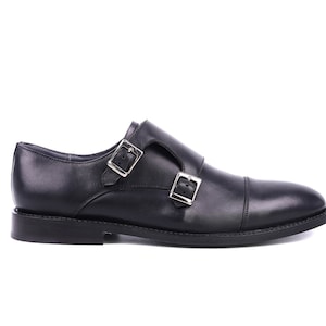 Captoe Monkstrap (Svart)